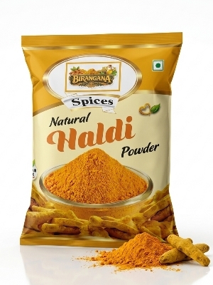 99% Pure Turmeric Powder (200 Grams Packet) - Color: Yellow