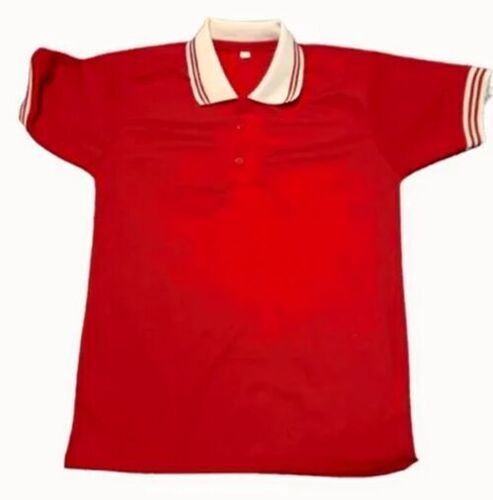 Boys Polyester Medium School T Shirt - Collar Type: V Neck