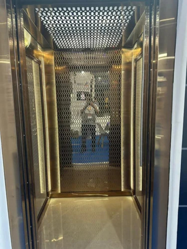 Gearless Passenger Elevator - Material: Stainless Steel