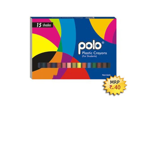 Hexagonal Plastic Crayons Color