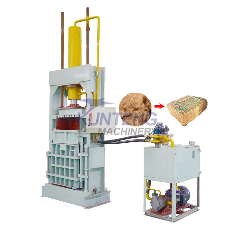 Jute Fiber Coconut Shell Fiber Block Making Production Line - Color: Customized