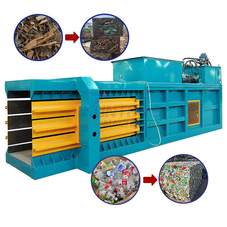 Municipal Solid Waste Baler - Capacity: 5-8 T/hr