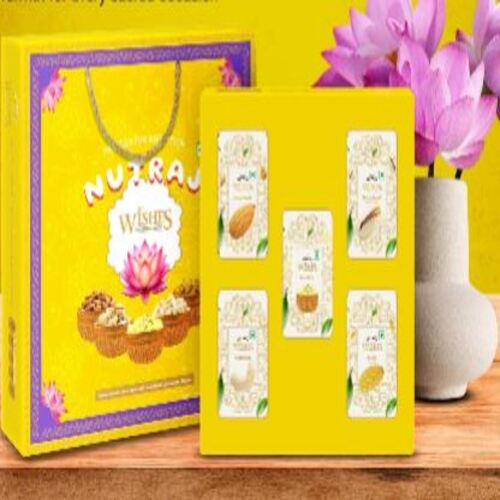 Nutraj Wishes Scared Lotus Bliss Diwali Gift Box 500g GB-156