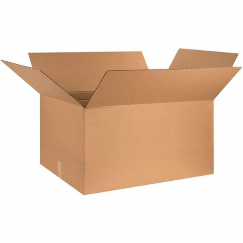 Rectangular Brown Corrugated Box