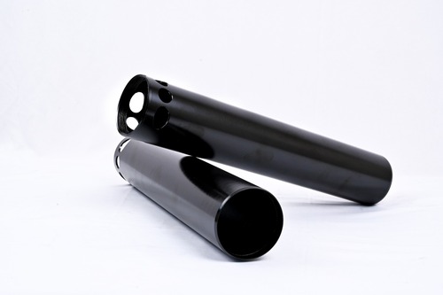 Black-Finished Front Fork Main Tube Covers