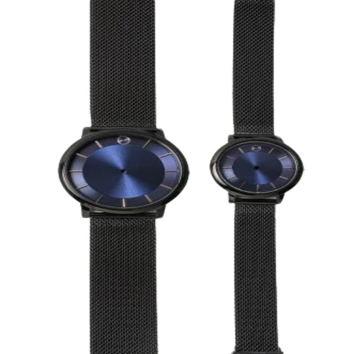Blue Couple Watch Set