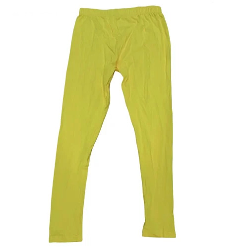 Flora Regular Yellow Ankle Length Legging