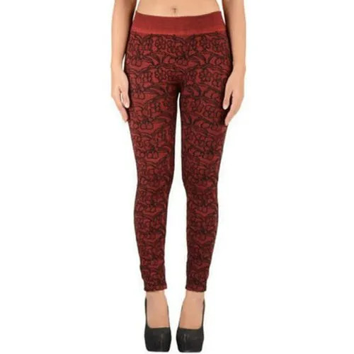 Ladies Jacquard Jegging