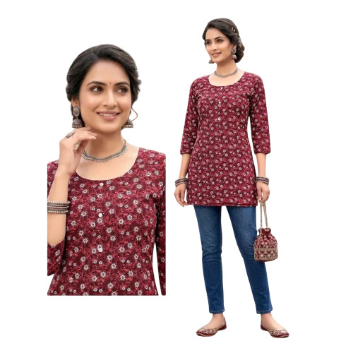 Ladies Printed Kurtis