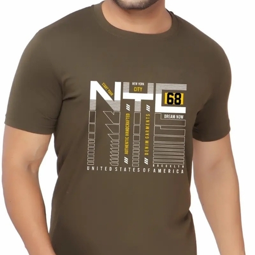 Poly Cotton Mens T Shirt