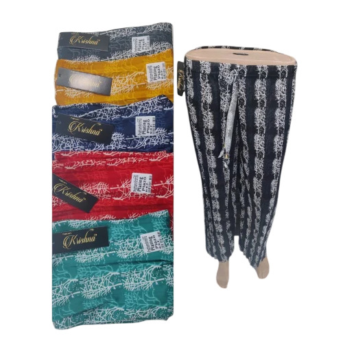 Pratham Krishna Polyester Printed Crush Palazzo