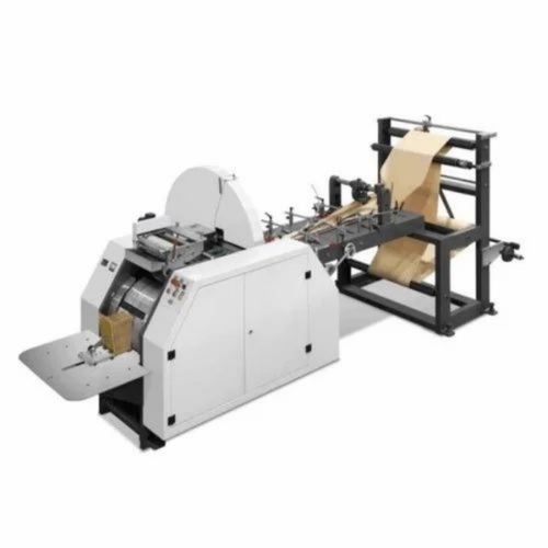 Semi Automatic Paper Bag Making Machine