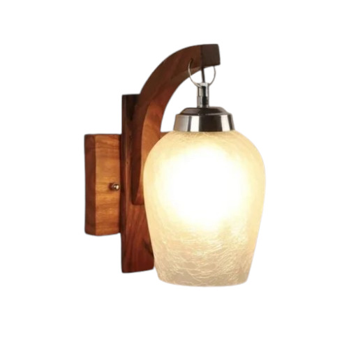 Wooden Wall Light