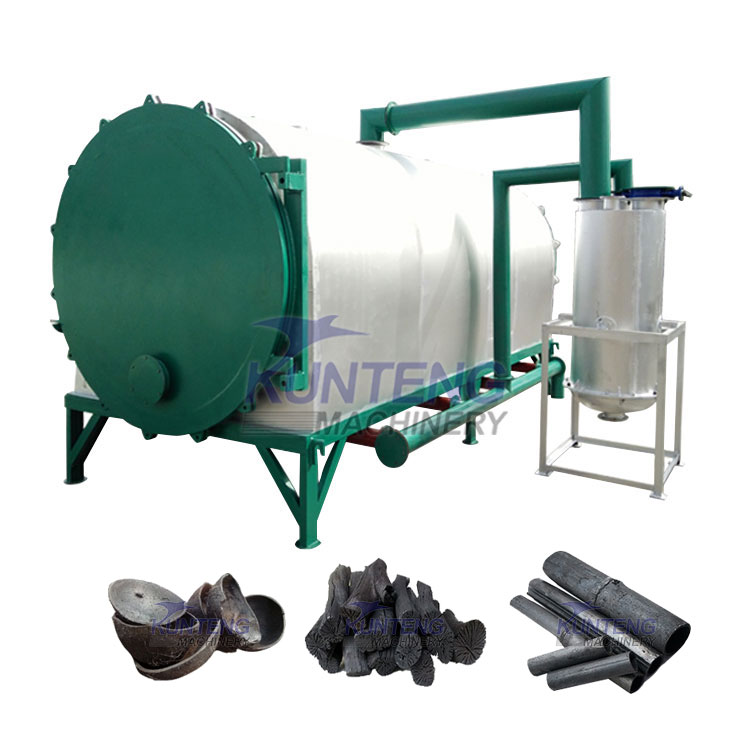 Agricultural Waste Bamboo Stick Carbonization Furnace - Size: Customized