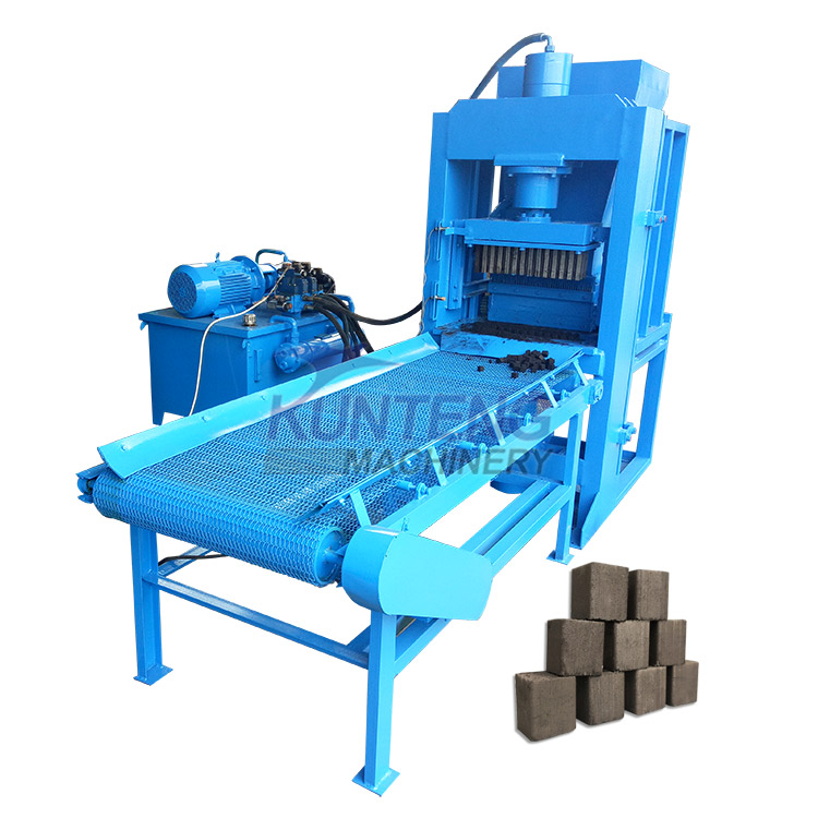 Coconut Shell Charcoal Briquetting Machine - Briquette Size: Customized