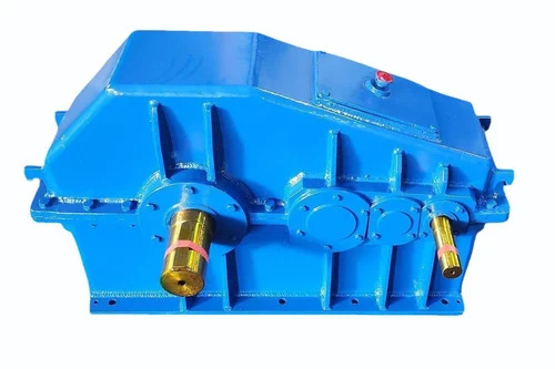 Eot Hoist Horizontal Helical Gearbox - Color: Blue