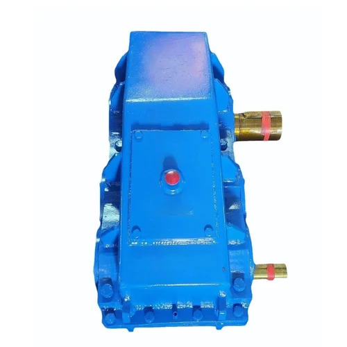 Eot Hoist Vertical Helical Gearbox - Color: Blue