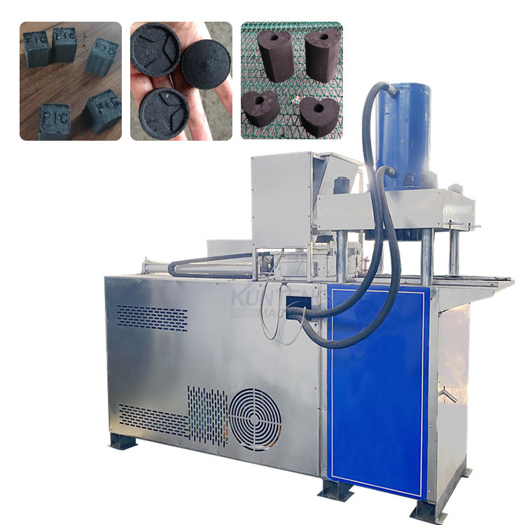 Hookah Charcoal Barbecue Briquetting Machine - Briquette Size: Customized