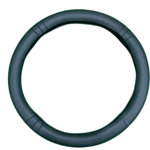 Plain Black Car Steering Wheel Cover