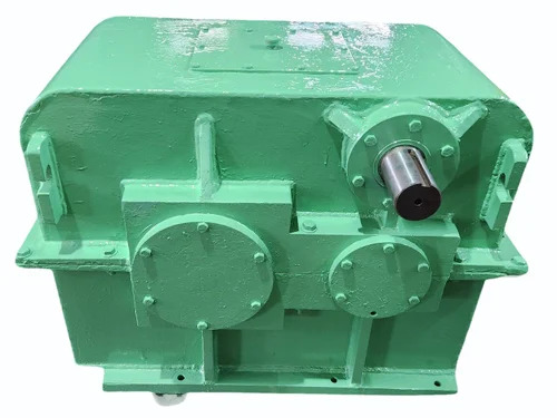 Rubber Mixing Mill Gearbox - Color: Green