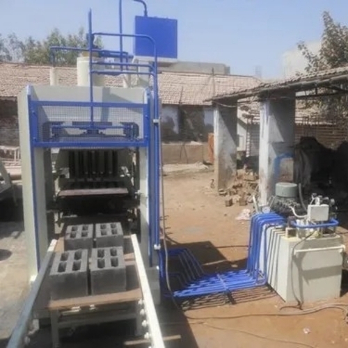 Semi Automatic Hollow Block Making Machine 