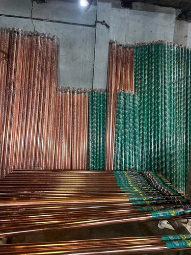 SILVER COPPER Chemical Earthing Electrode