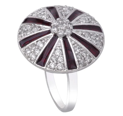 Tarnish Resistant Designer Ring By Shree D. P. Jewels