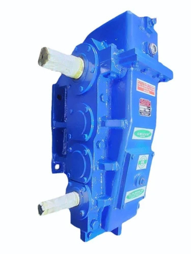Vertical Helical Concentric High Torque Gearbox - Color: Blue