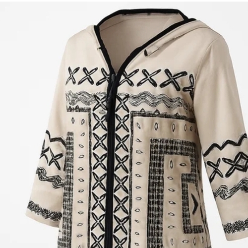 Zip-up Ladies Tunic Top