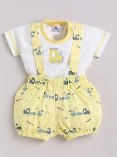 100% Cotton Kids Half Sleeves Romper..