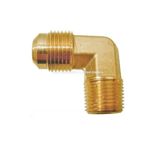 90 Degree Brass Elbow - Color: Golden