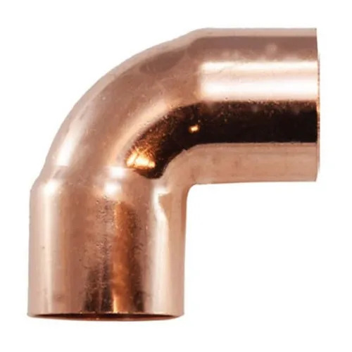 Copper Pipe Elbows - Color: Golden