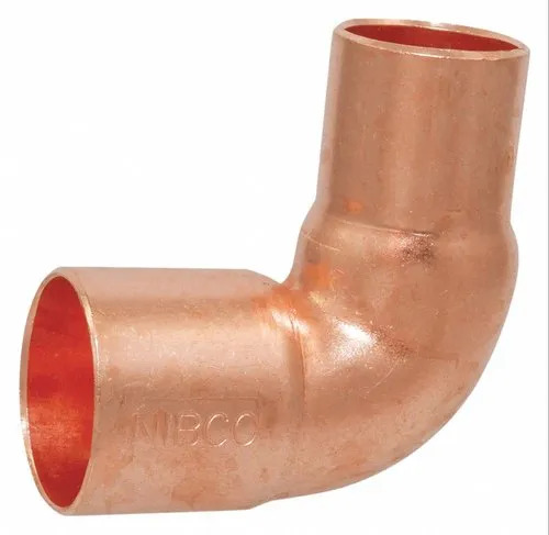 Copper Reducing Elbow - Color: Golden