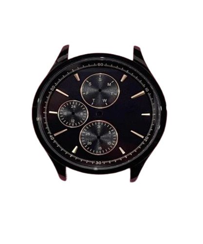 Dark Black Watch Dial