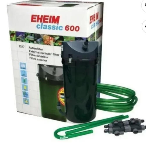 Eheim External Classic Filter With Media & Double Taps With Warranty