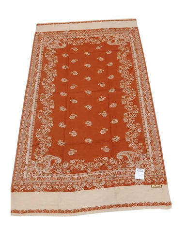 Ladies Brown Printed Fancy Shawl