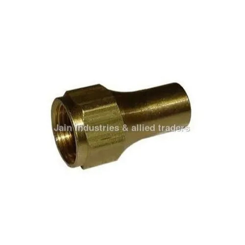Long Type Flare Nut - Color: Golden