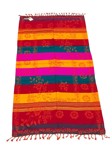 Multicolor Woolen Ladies Printed Shawl