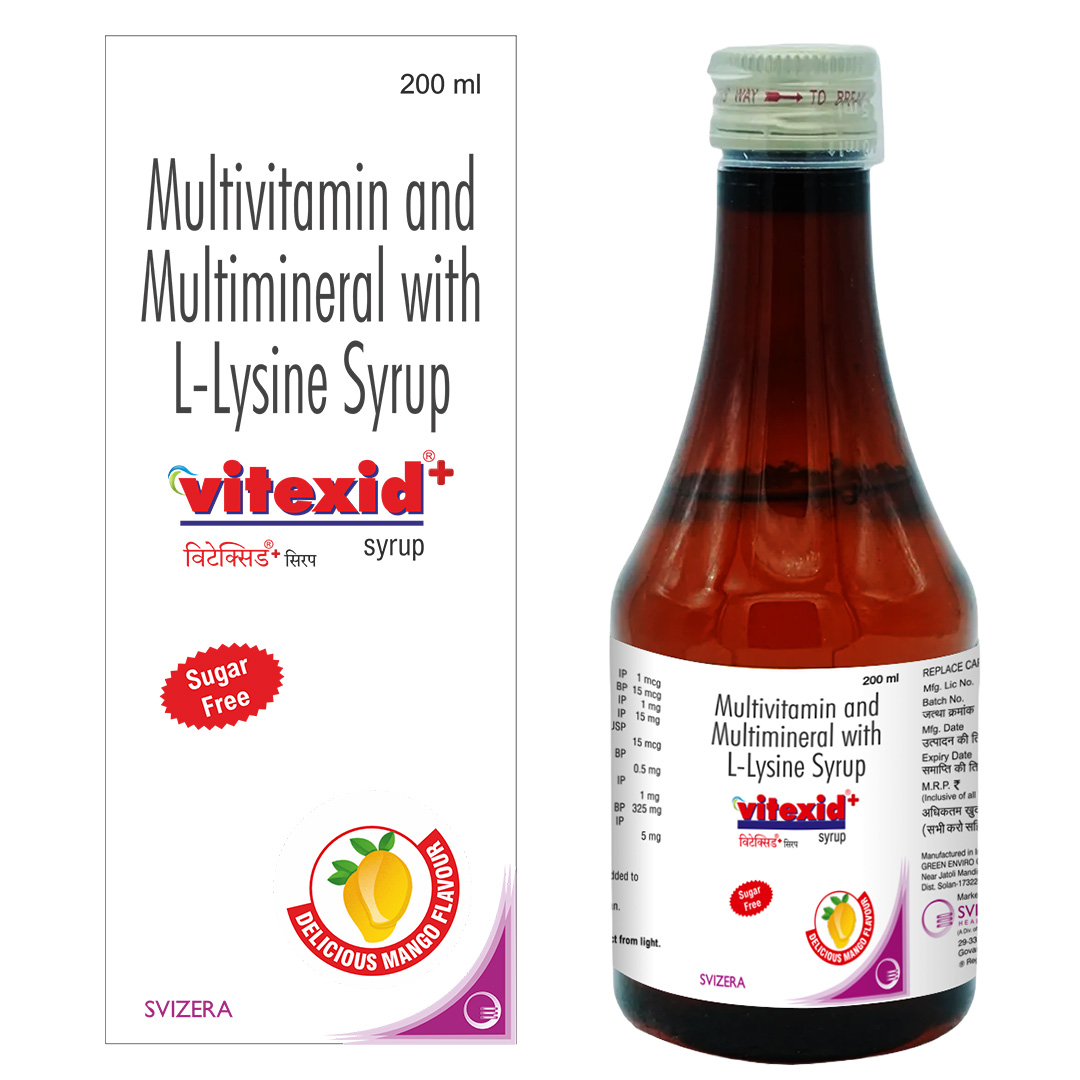 Multivitamin and Multimineral with L-Lysine Syrup 200ml