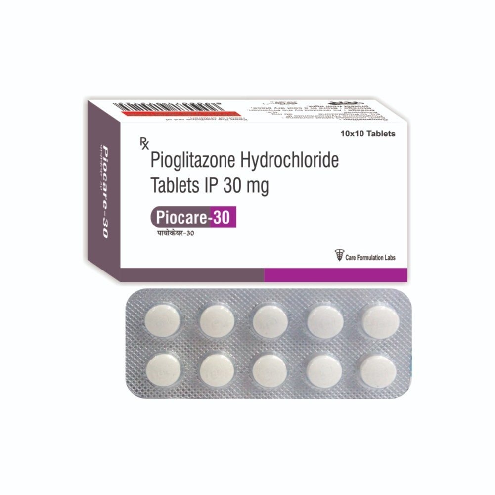 Pioglitazone Hydrochloride Tablets Ip 30mg