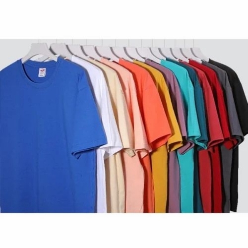 Plain Round Neck T Shirt