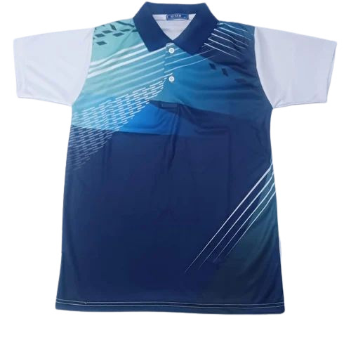 Polo Neck Men Sublimation T Shirt