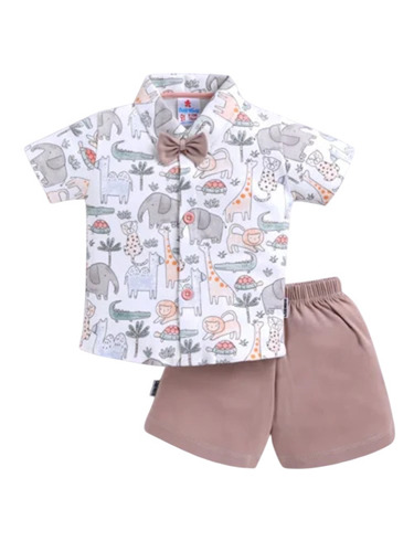 Pure Cotton Interlock with Animal Print Baba Suits