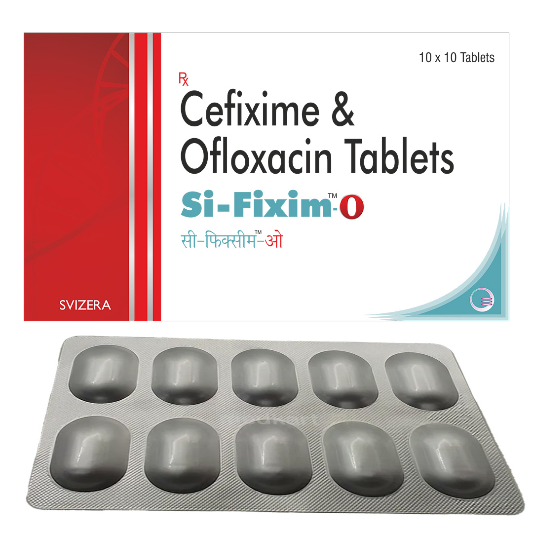 Si-fixim Cv200 Cefixime And Potassium Clavulanate Tablets