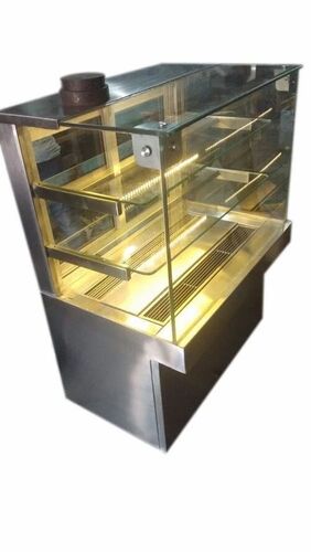Stainless Steel Cake Bakery Display Counter