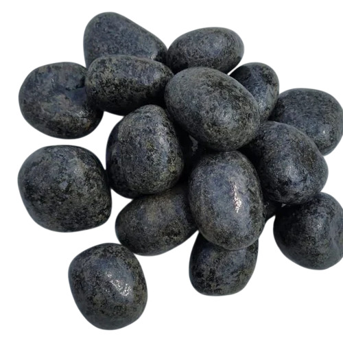 Black Unpolished Marble Pebbles