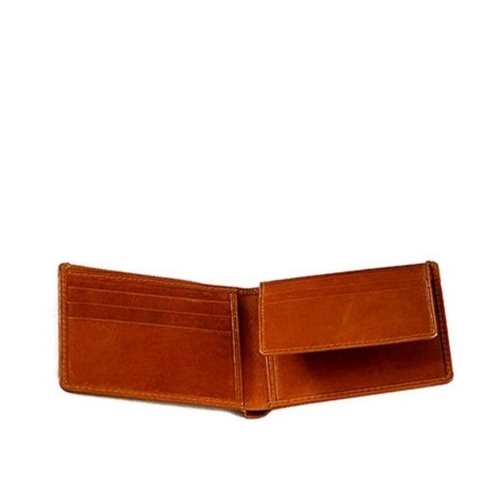 Brown Male Bifold Mens Wallets
