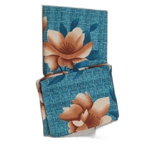 Floral printer bedsheet