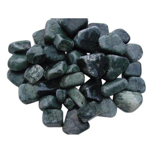 Green Polished Marble Pebbles