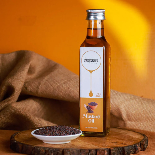 High Smoke Mustard Oil - Cultivation Type: Organic